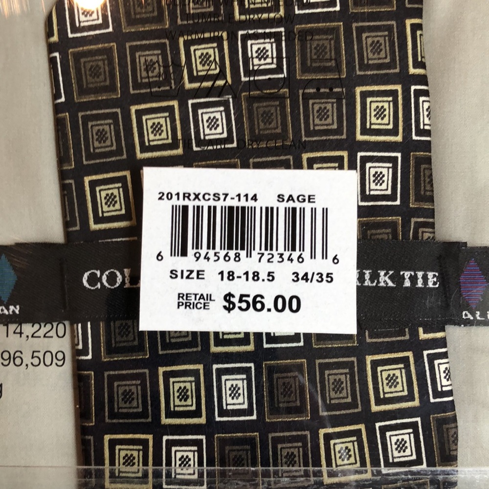 Alexander Julian Colours Dress Shirt & Silk Tie - Picture 3 of 15